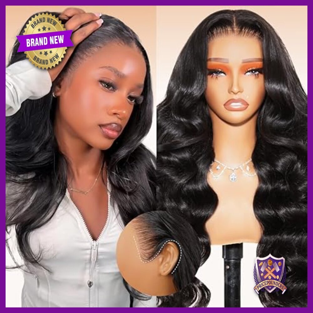 13x6 Lace Front Human Hair Wig Glueless Body Wave 22 Inch